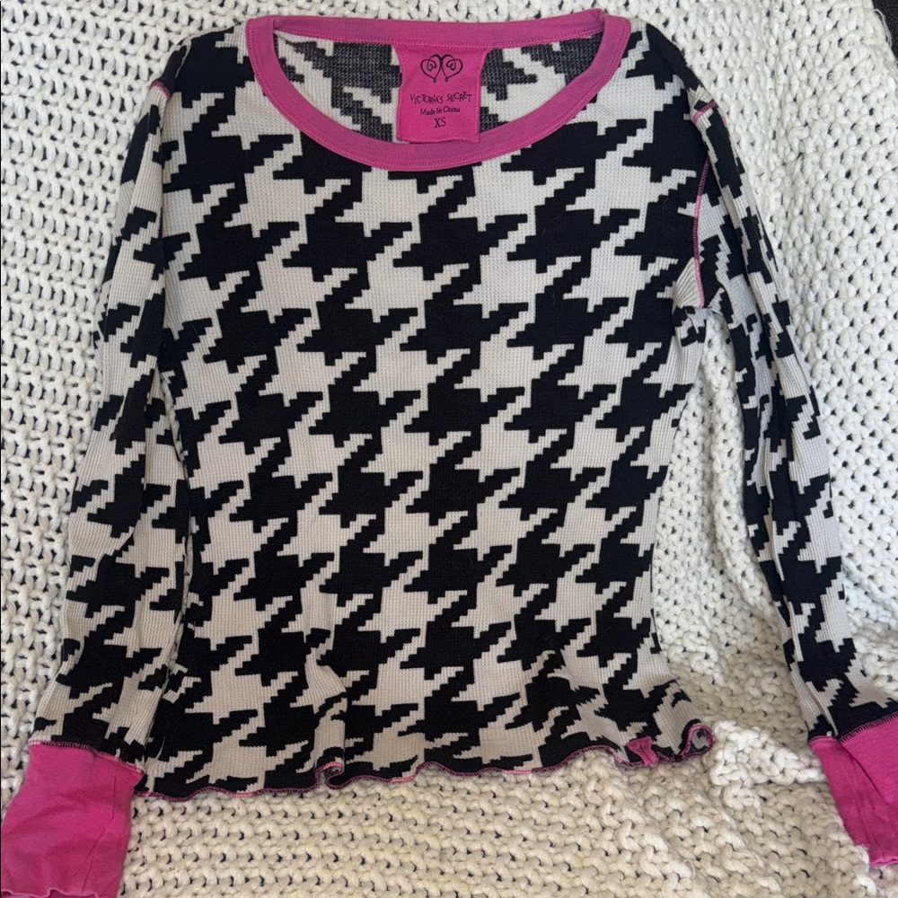 Vintage Y2K Victoria's Secret Thermal PJ top